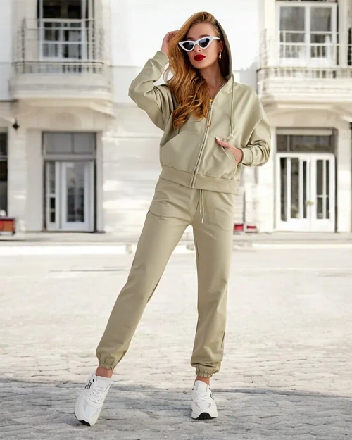 Комплект жіночих бавовняних світшотів Royalfashion