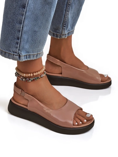 Royalfashion Dámské sandály na silnější podrážce Luna Shines