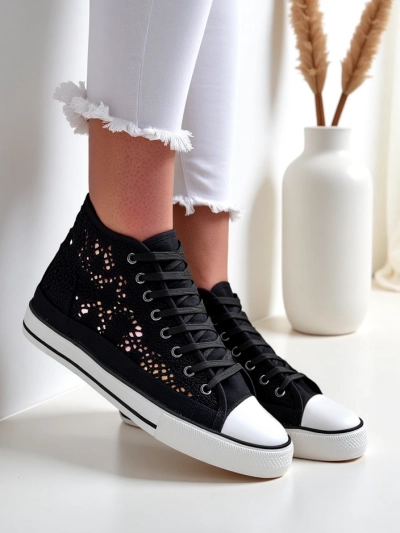 Royalfashion dámské perforované tenisky Limme