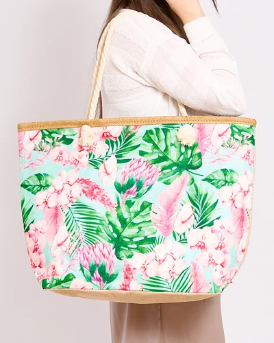 Royalfashion Velká látková taška s potiskem