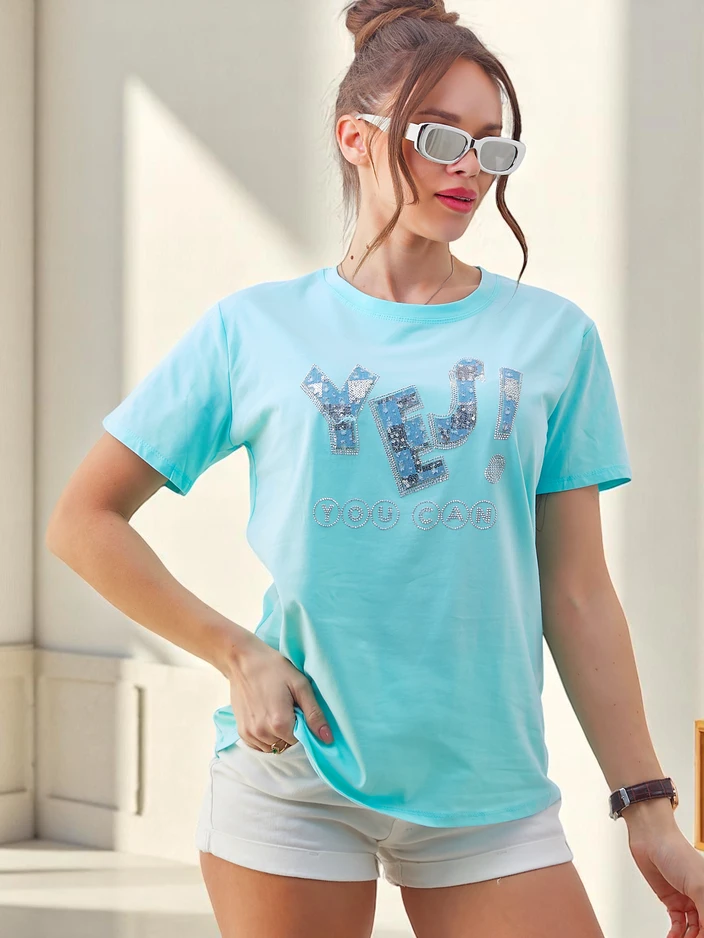 Royalfashion Dámské bavlněné tričko Ano!