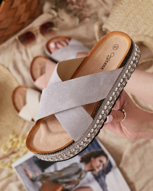 Royalfashion Жіночі шльопанці Tomlla на плоскій підошві