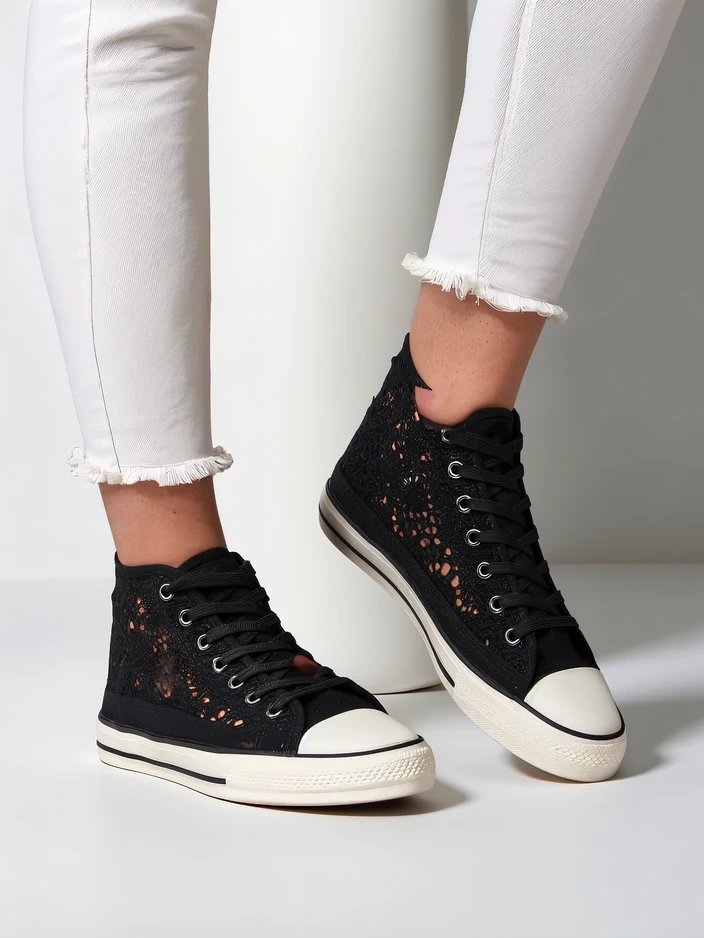 Royalfashion dámské perforované tenisky Limme