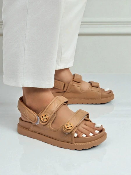 Royalfashion Dámské sandály na silnější podrážce Vivere