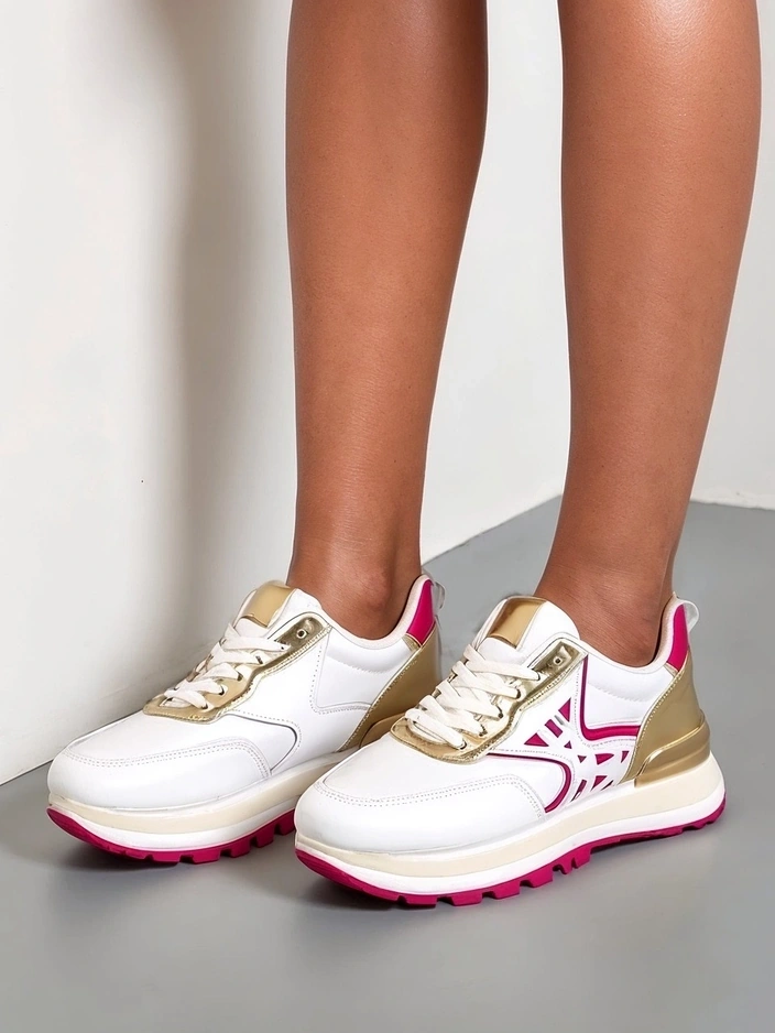 Royalfashion Dámské tenisky s třpytkami Senues