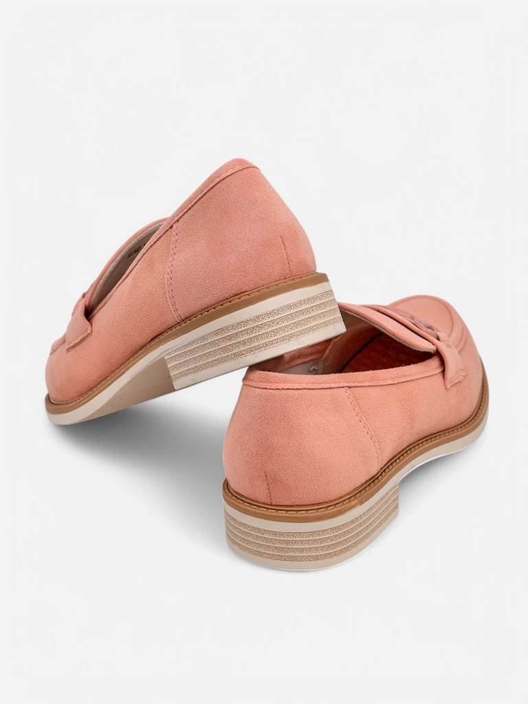 Royalfashion dámské mokasíny z ekologické semišové kůže Etolie