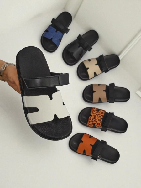 Royalfashion Dámské sandály z ekokůže FlexiComfi