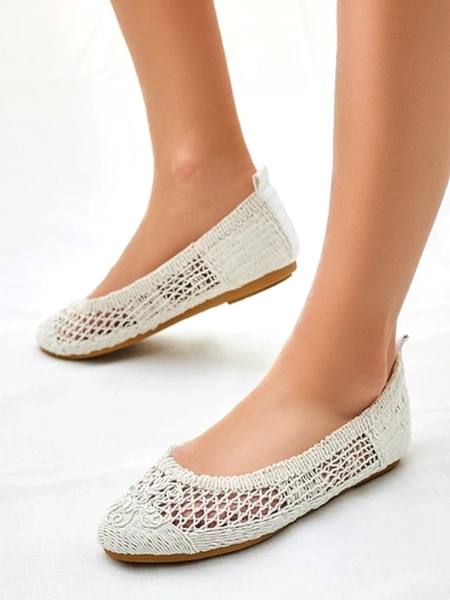 Royalfashion Dámské perforované baleríny Annete