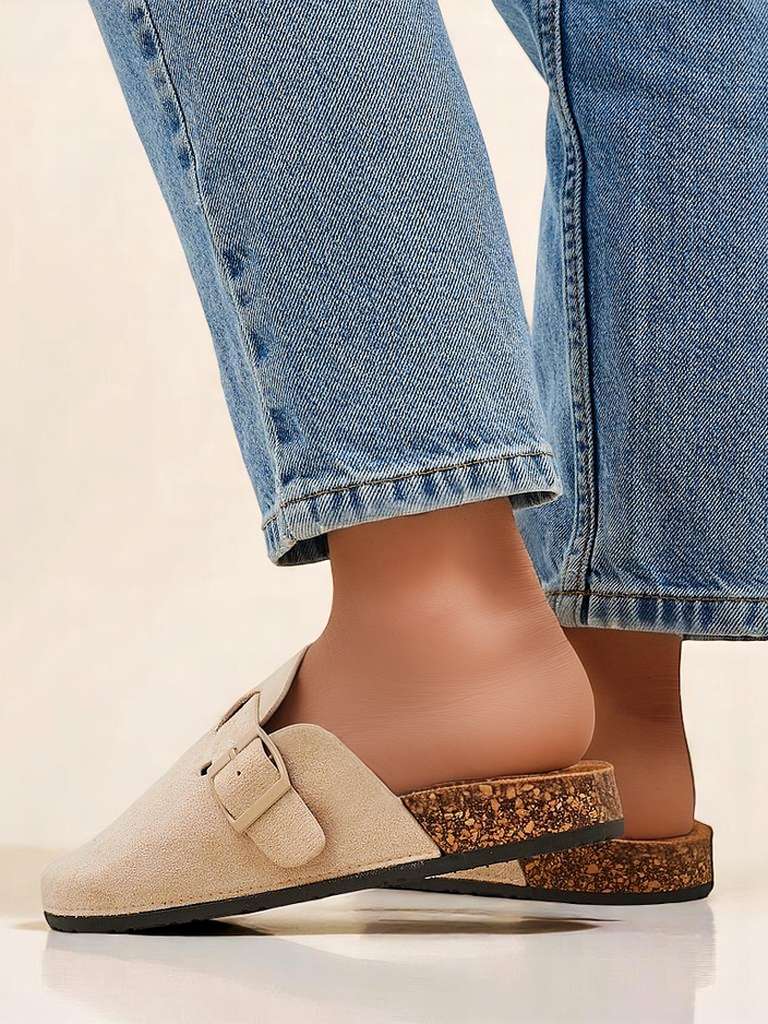 Royalfashion Uzavřené dámské nazouváky Zanbelo