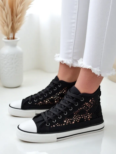 Royalfashion dámské perforované tenisky Limme