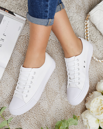 Royalfashion Dámské klasické šněrovací tenisky Ogisea