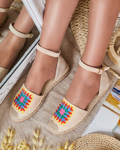 Royalfashion Dámské espadrilky Fillin