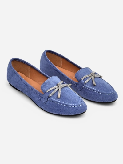 Royalfashion Жіночі мокасини з бантиком Dicor