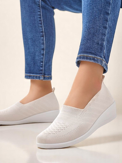 Royalfashion Dámské loafers na nízkém klínu Epoles