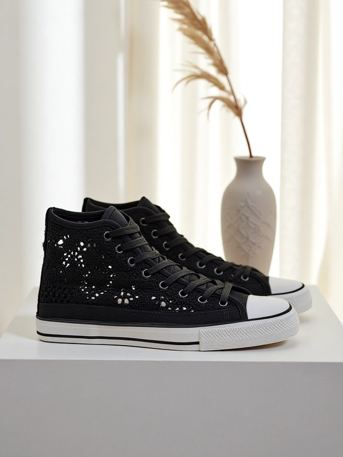 Royalfashion dámské perforované tenisky Limme