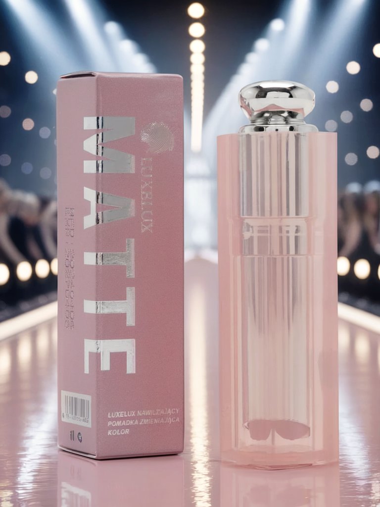 Luxelux Matná zvlhčující rtěnka měnící barvu 02 4g