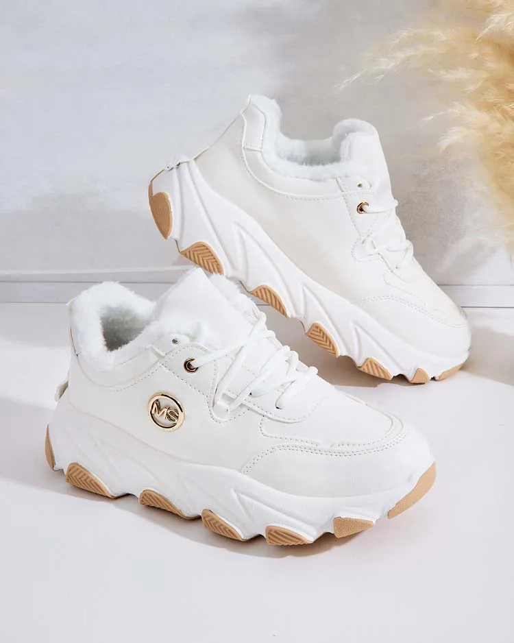 Royalfashion Dámské zateplené tenisky Caromi