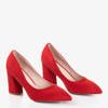 Жіночі червоні туфлі на стовпі Розмарі - Взуття